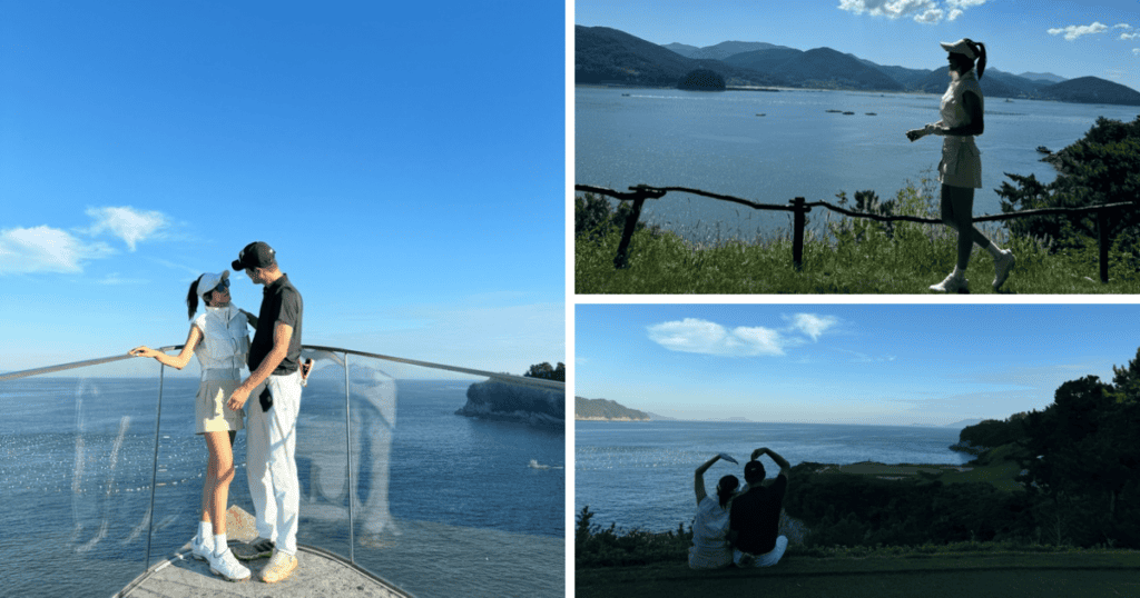 Famous photo spot at South Cape Owners Club for the perfect shot.