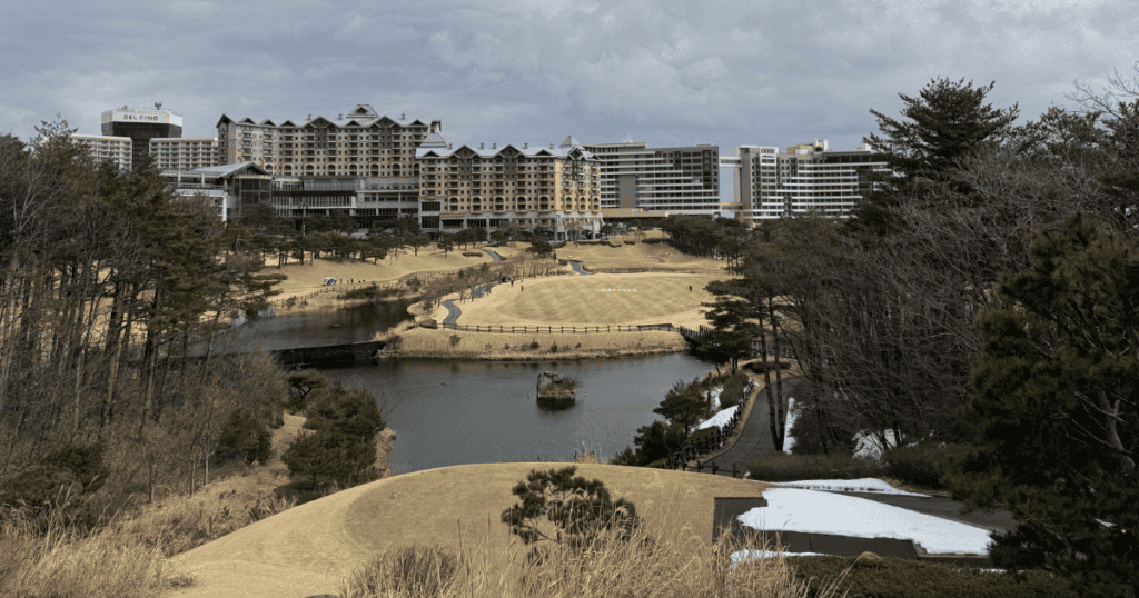 Fairway view at Sonofelice CC Del Pino overlooking the Del Pino Resort.