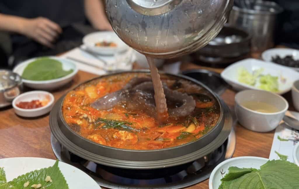 수원cc 근처 맛집 낙지 전골
