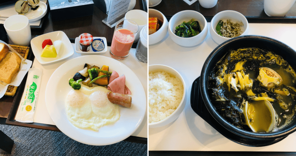 용인 레이크사이드CC 조식 메뉴